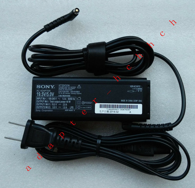 Original Genuine OEM Sony AC Adapter Charger for Sony VAIO Fit 13A SVF13NA1UL PC