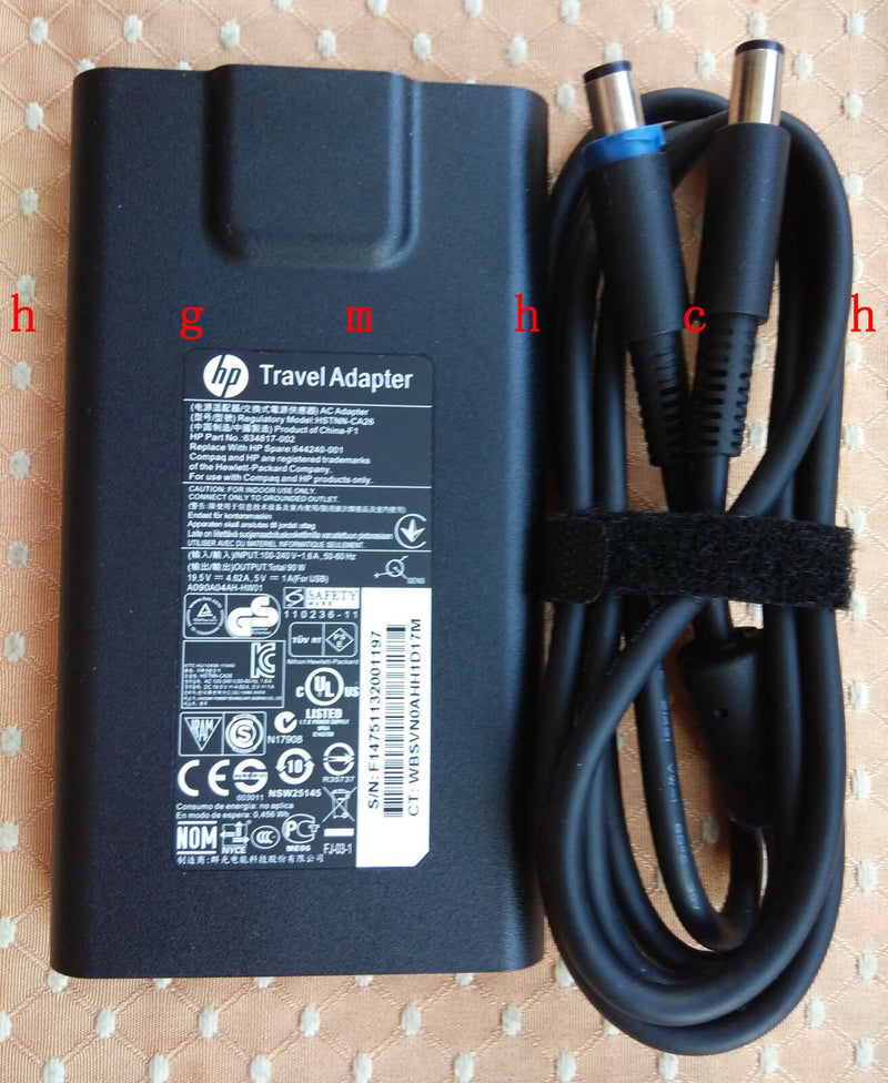 New Original HP 90W Travel Adapter for HP ENVY 14-2090CA,644240-001,616072-001@@