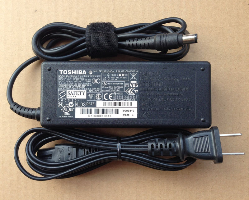 Original Genuine OEM 75W 15V AC Adapter for Toshiba Portege M700-S7003V Laptop