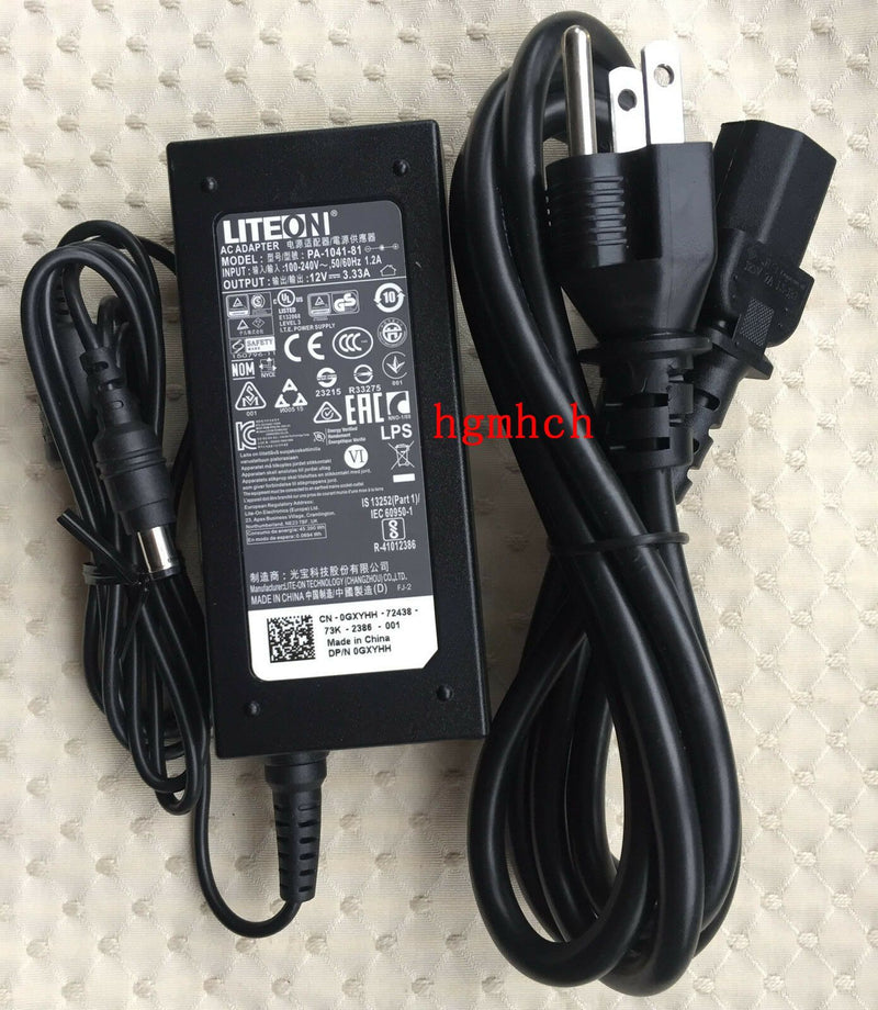 Original Liteon Dell 40W Cord/Charger S2419NX/S2719NX,PA-1041-81,GXYHH Monitor