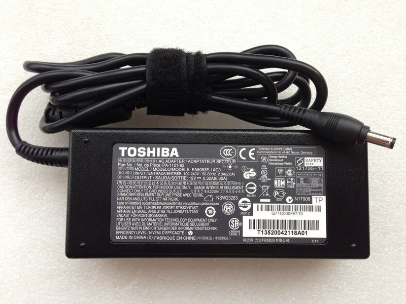 New Original OEM 120W AC/DC Adapter for Toshiba Satellite P755 (PSAY3C-0M6010)