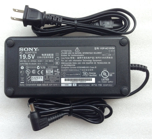 Original OEM Sony 150W 19.5V AC/DC Adapter for Sony VAIO VPCL215FL All-in-one PC