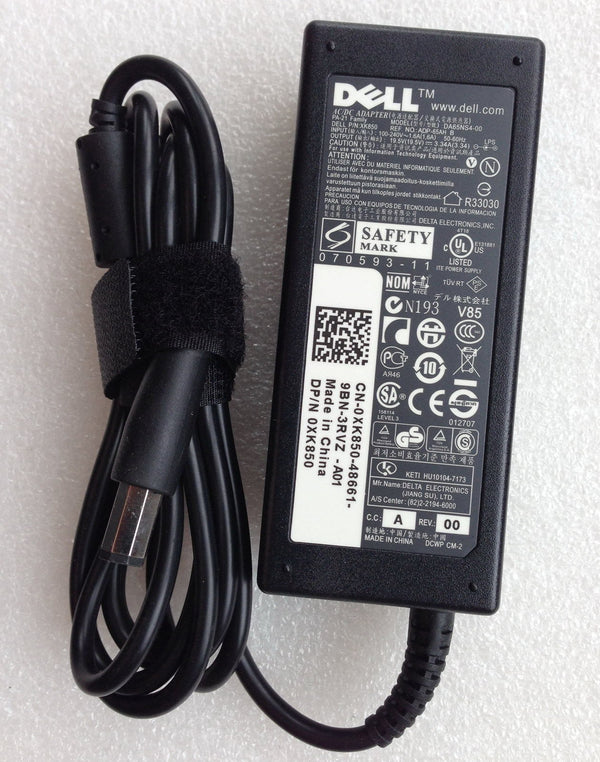 Dell PA-21 XK850 DA65NS4-00 Original OEM AC/DC Adapter 65W