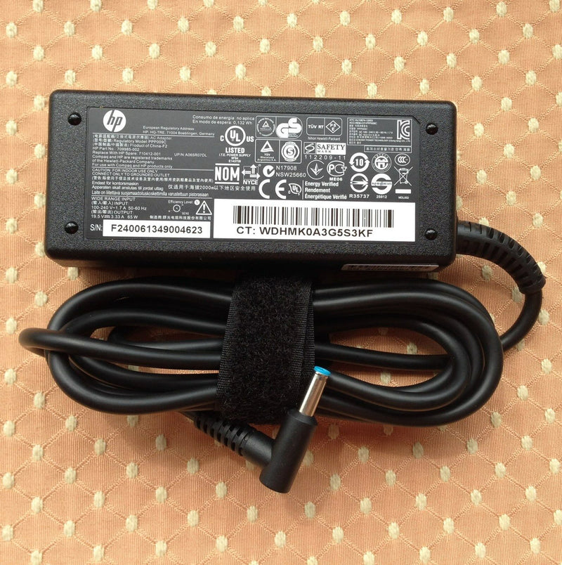 New Original Genuine OEM HP 65W AC Adapter for HP Pavilion 14-e004tu Notebook PC