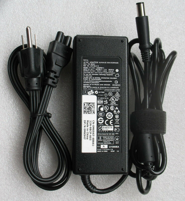 @Original OEM Dell 90W AC Adapter&Cord for Dell XPS 14,XPS L421X,DA90PM111,MK947