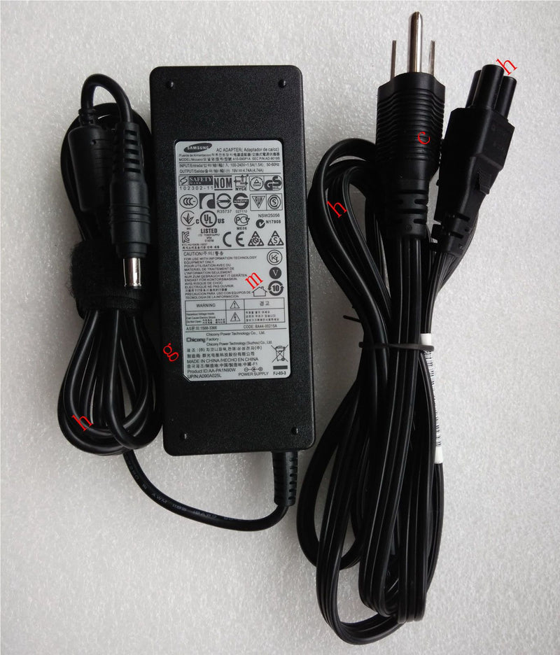 New Original OEM 90W 19V AC Adapter for Samsung Series 7 NP700Z3C-S02US Notebook