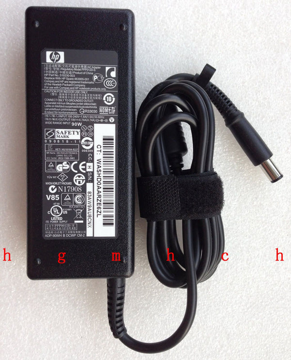 Original OEM HP 90W 19V 4.74A Cord/Charger ProBook 4411s,4416s,4310s,519330-003