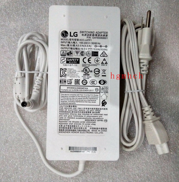 @New Original LG 19.5V 10.8A AC Adapter for LG 32BL95U LED-LCD Monitor,ACC-LATP1