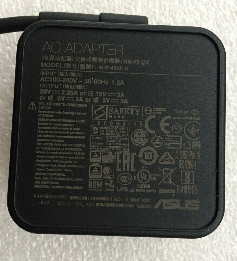 New Original ASUS 45W Type-C AC Adapter for ASUS ZenBook Flip S UX370UA-C4059T