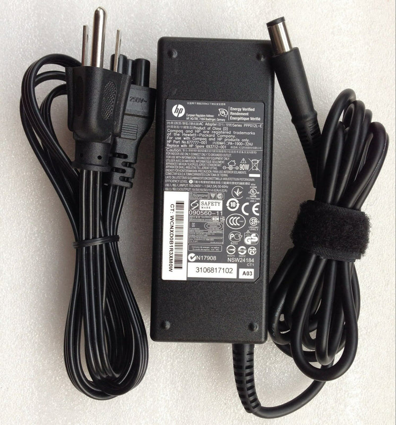 Original OEM HP 90W Laptop Charger ProBook 4545s 4530s 4525s 4520s 4510s 4515s