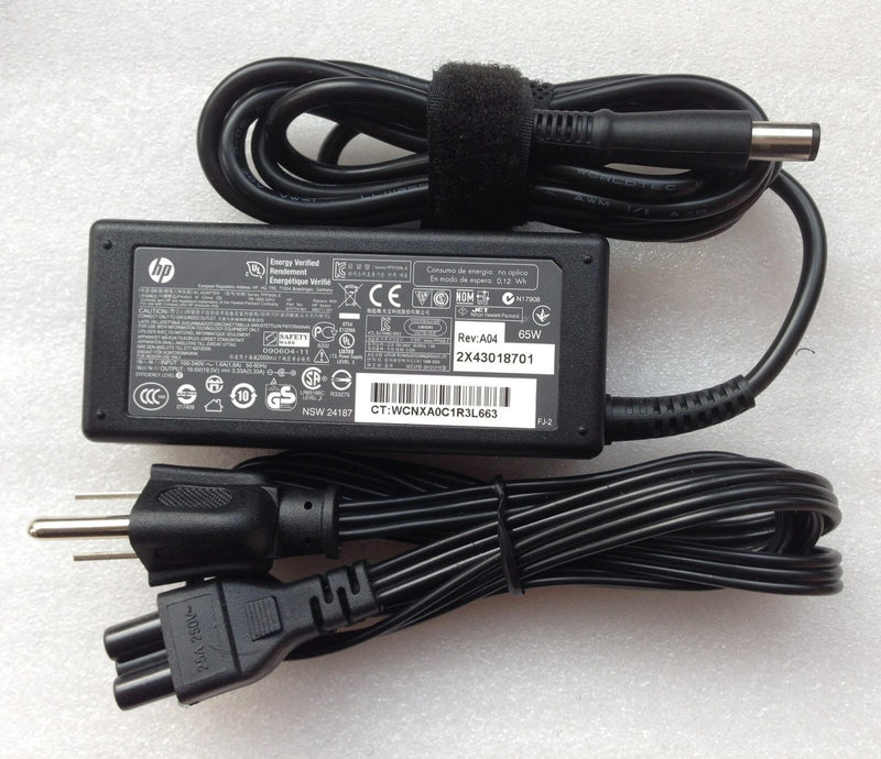 Original Genuine OEM HP 65W AC Power Adapter Charger for HP 2000-2b20CA Notebook