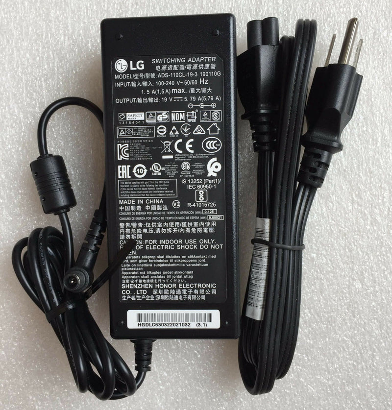 Original OEM LG ADS-110CL-19-3 Switching Adapter for LG 34CB88 IPS LED Monitor