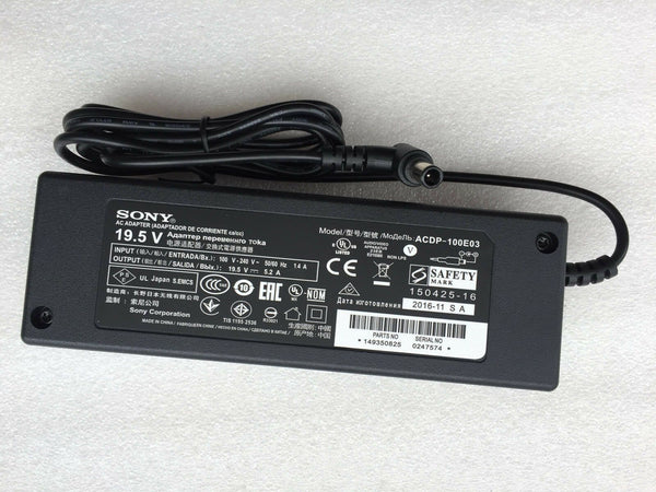 New Original Sony AC Adapter Cord/Charger for Sony Bravia KDL-55W700B LCD/LED TV