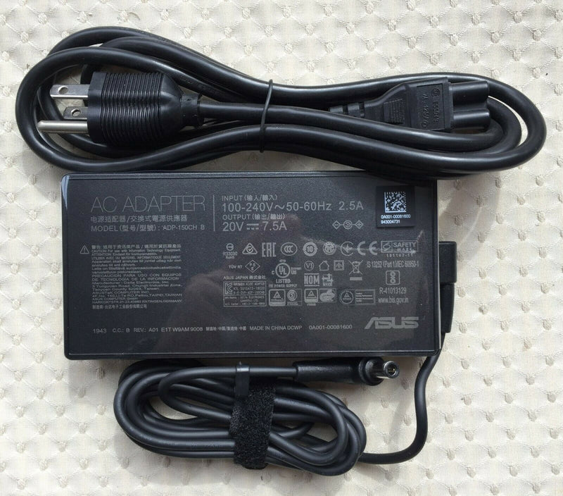 New Original ASUS ROG G531GT-AL041T ADP-150CH B 150W 20V 7.5A AC/DC Adapter&Cord