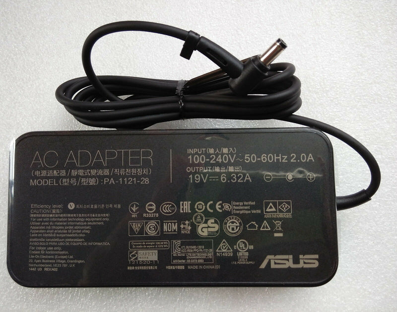 New Original OEM ASUS 120W AC Adapter for ASUS ROG Strix GL753VE-GC004T Notebook