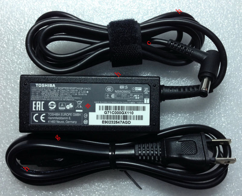 New Original Toshiba AC Adapter for Toshiba Tecra A40-D-BTO,PA5177U-1ACA Laptop@