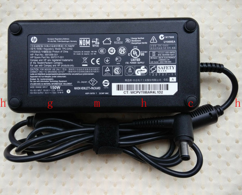 @Original OEM HP 19.5V 7.69A AC Adapter&Cord for For HP Pavilion 23-q102a AIO PC