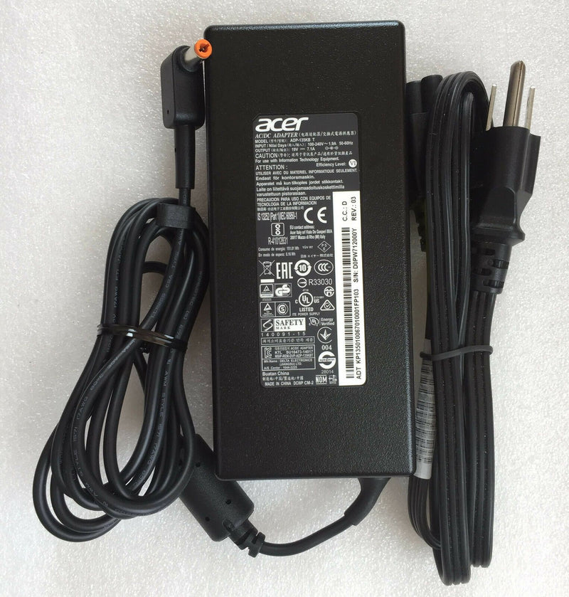 New Original Acer 19V 7.1A AC/DC Adapter for Acer Aspire VN7-791 VN7-791G Laptop