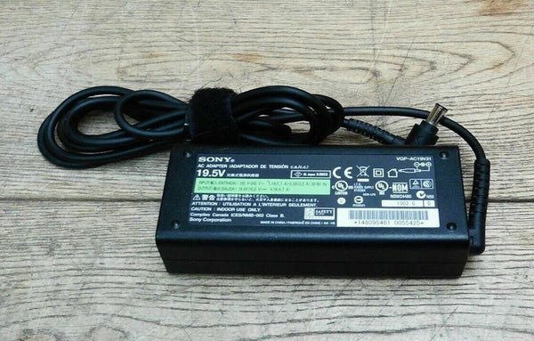 New Original OEM Sony AC/DC Adapter Cord/Charger for Sony Vaio PCG-61411L Laptop