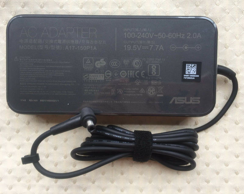 @Original OEM ASUS TUF FX504GM-EN017T,A17-150P1A,150W 19.5V 7.7A AC Adapter&Cord