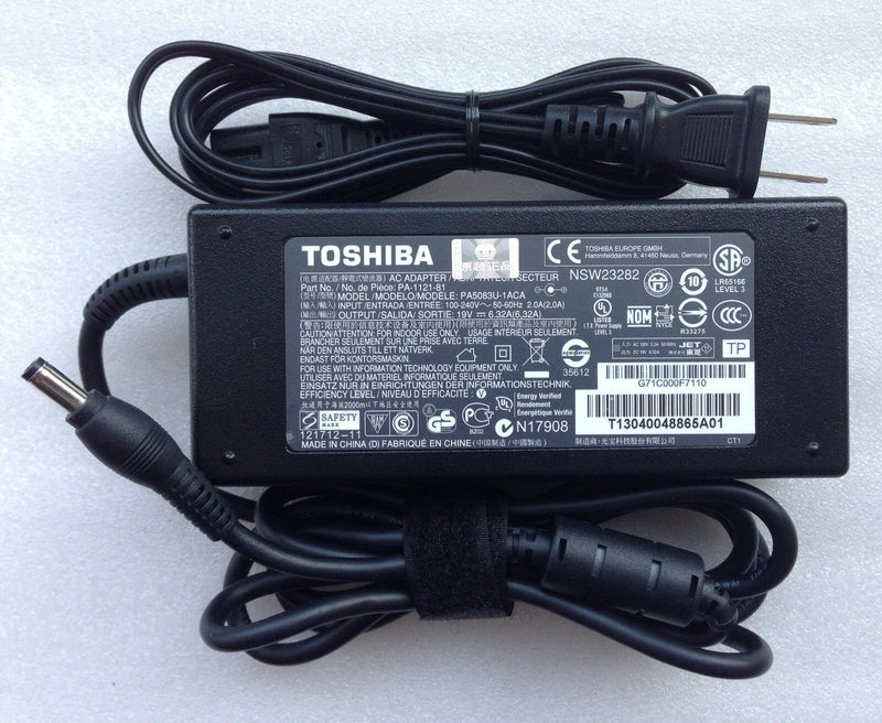 New Original OEM Toshiba 120W AC Adapter for Satellite P70-ABT2G22 PA5083U-1ACA@