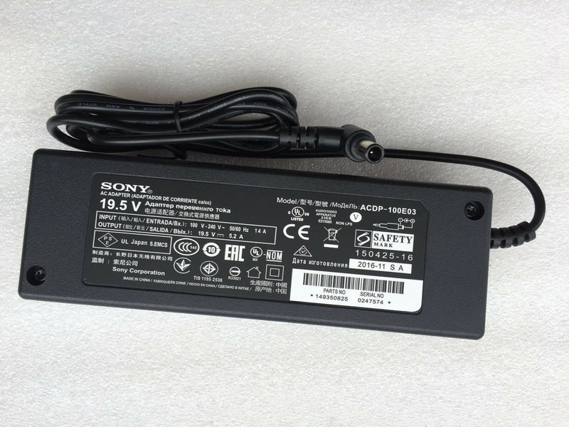 @New Original OEM Sony AC Adapter Charger for Sony Bravia KDL-50W790B LCD/LED TV