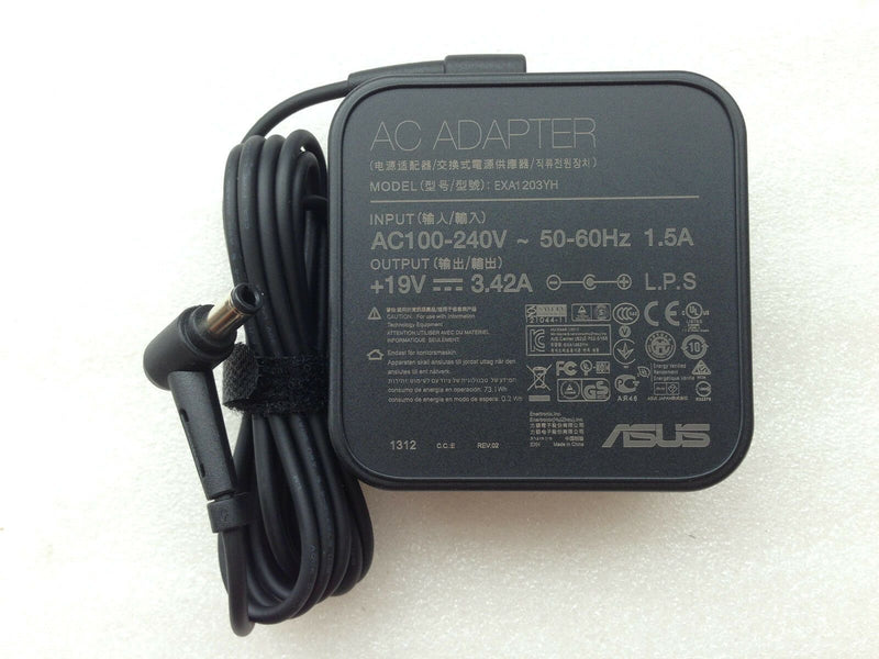 New Original OEM ASUS 65W 19V AC Adapter for ASUS Vivobook Q301LA Q301LA-BHI5T02