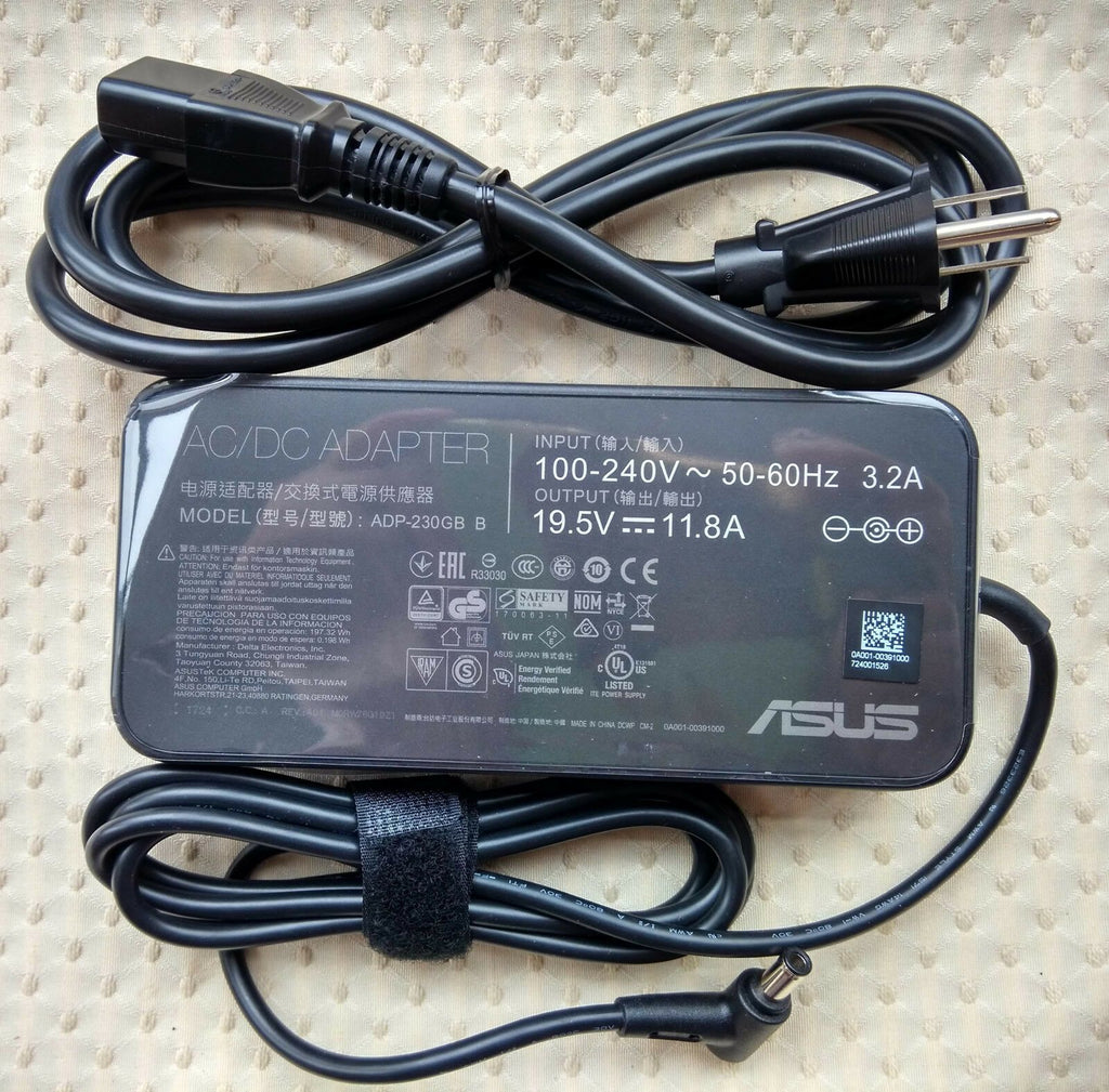 New Original MSI GT76 Titan DT 10SGS-055 230W *2 19.5V 11.8A Ac Adapte