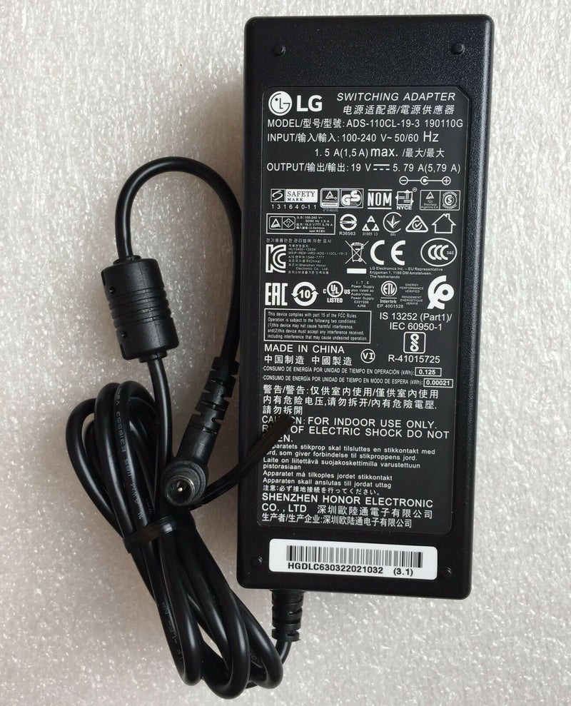 Original OEM LG ADS-110CL-19-3 Switching Adapter for LG 34CB88 IPS LED Monitor