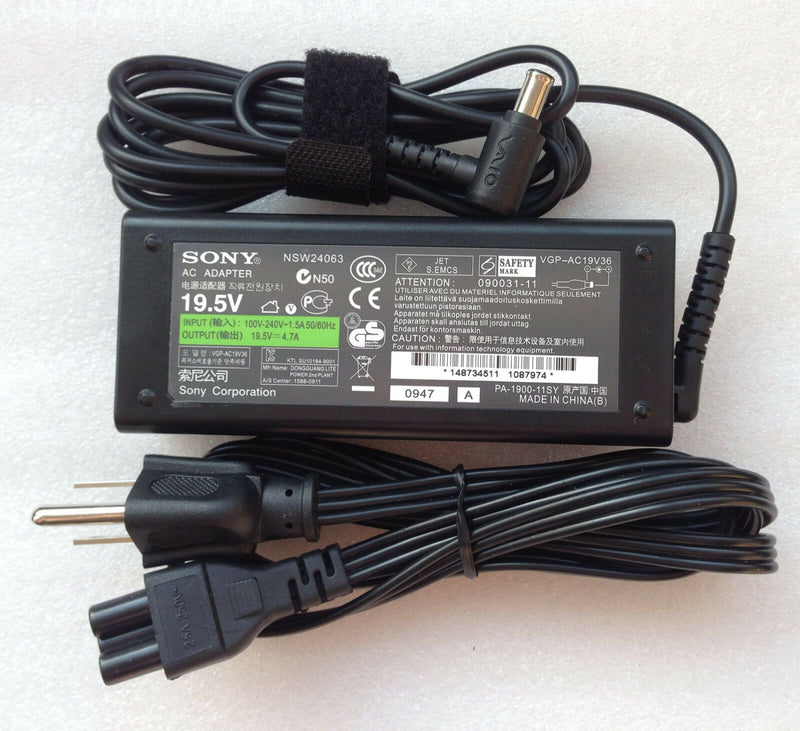 Original Genuine 90W AC Adapter for Sony Vaio PCG-61111L,PCG-61112L,PCG-61111U