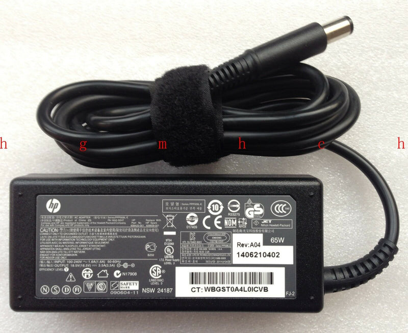 Original Genuine AC Power Adapter Laptop Charger HP PAVILION DM4-1160US 65W OEM