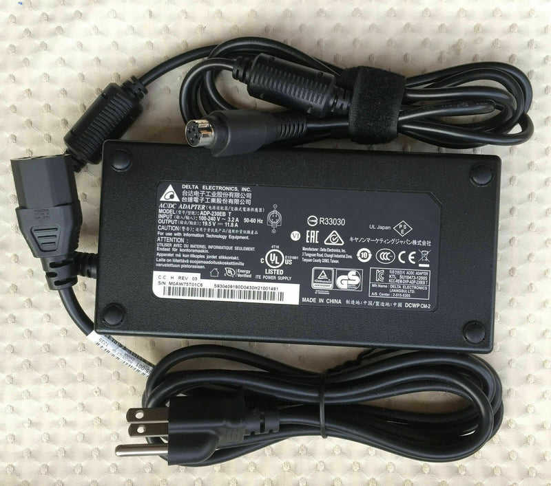 Original Delta 19.5V 11.8A AC Adapter for MSI Trident 3 8RC-039DE Gaming Desktop