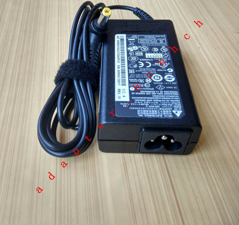 Original OEM Acer 65W AC Adapter for Acer Aspire V3-471-53214G75Madd,ADP-65 VH D