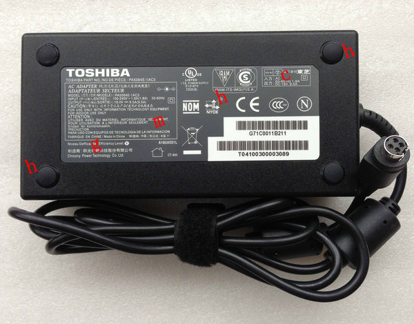 @@Original OEM Toshiba 180W Charger Qosmio X70-AST3GX3,PA5084U-1AC3,PA5084E-1AC3