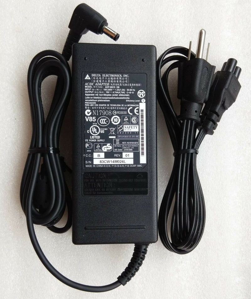 @Original OEM AC Adapter Cord/Charger for Fujitsu Lifebook T725 Series Tablet PC
