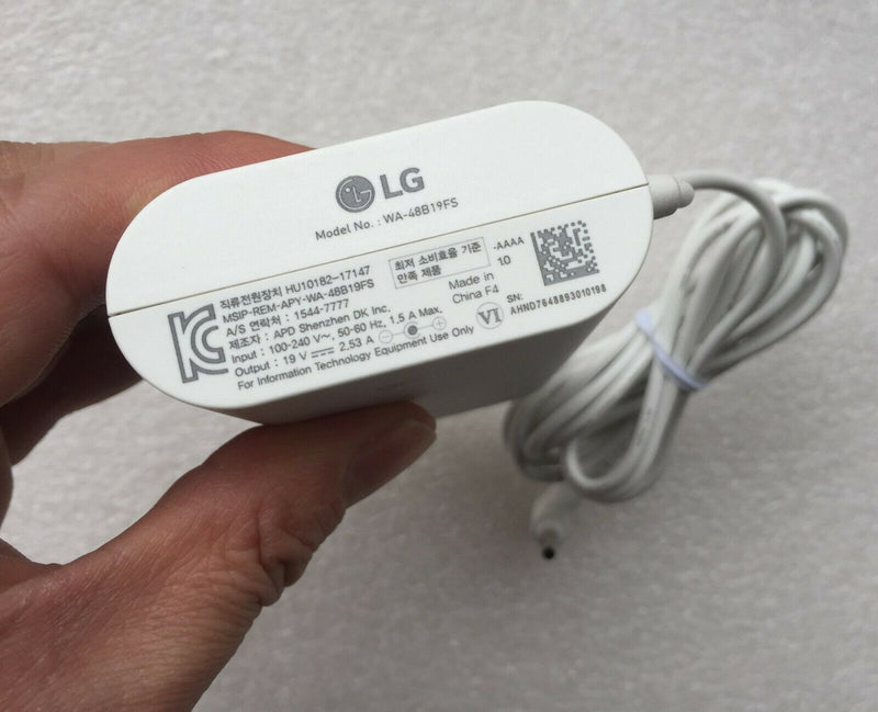 New Original LG gram 19V 2.53A 48W AC Adapter for LG gram 17Z990-VA7BK Ultrabook