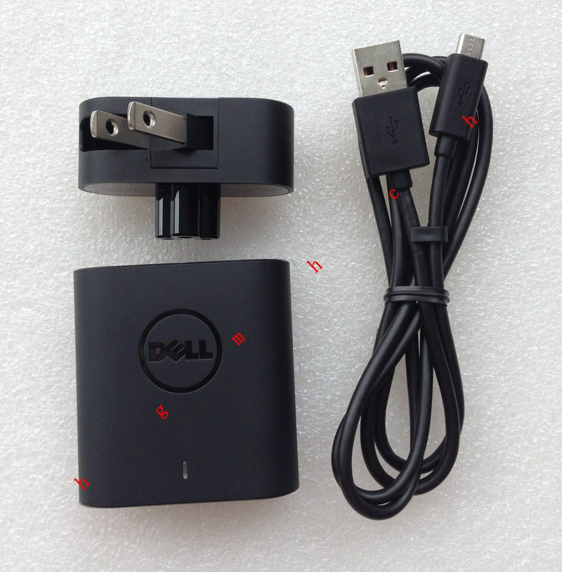 Original Genuine OEM Dell 24W AC Adapter for Dell Venue 11 Pro 5130-3547 Tablet