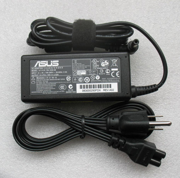 Original Genuine OEM 65W AC Adapter+Cord for ASUS X75A-XH51/i5-3210M Notebook PC