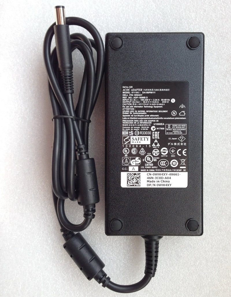 @Original OEM Dell 180W AC Power Adapter+Cord/Charger Dell Precision M4700,M4600