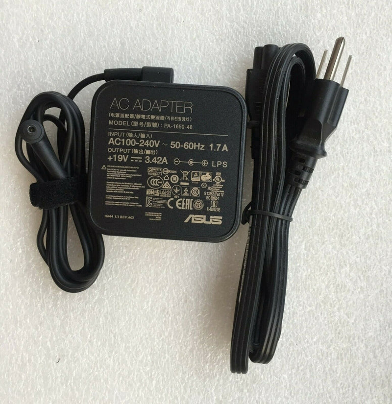 New Original OEM ASUS 65W 19V 3.42A Cord/Charger ASUSPRO P2530UA-XH52,PA-1650-48