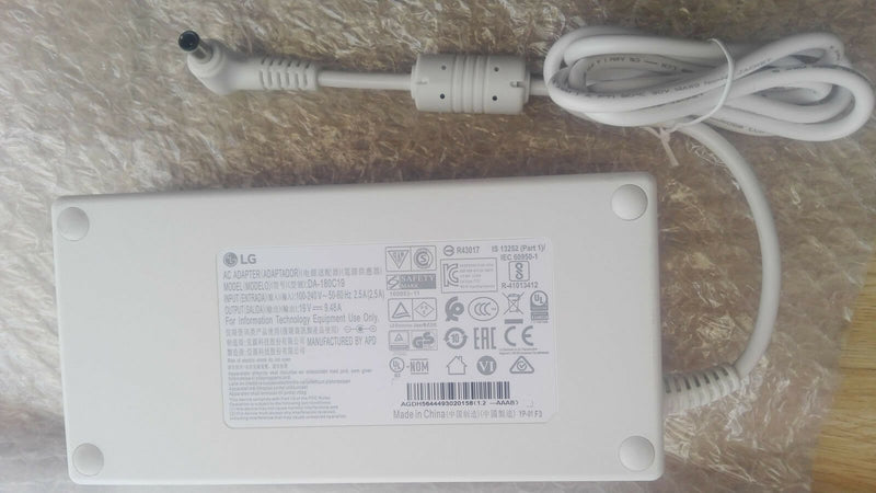 @Original OEM LG 34UC99-W Curved LED Monitor,DA-180C19 19V 9.48A AC Adapter&Cord
