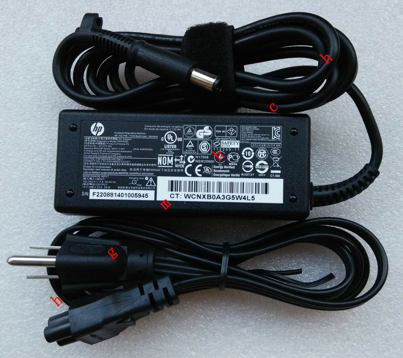 @Original Genuine OEM HP 65W AC Power Adapter for HP Pavilion M6-1048CA Notebook