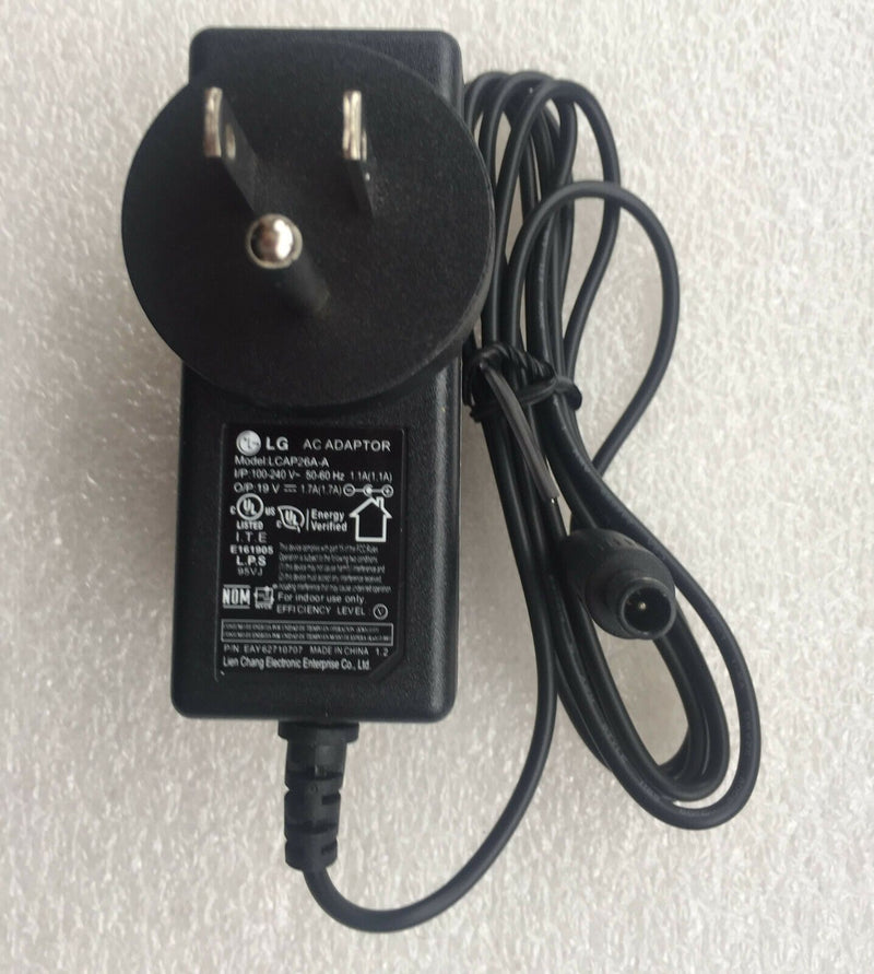 Original LG 28LJ4540 LED TV LCAP26A-A,ADS-40FSG-19 19032GPCU 19V 1.7A AC Adapter