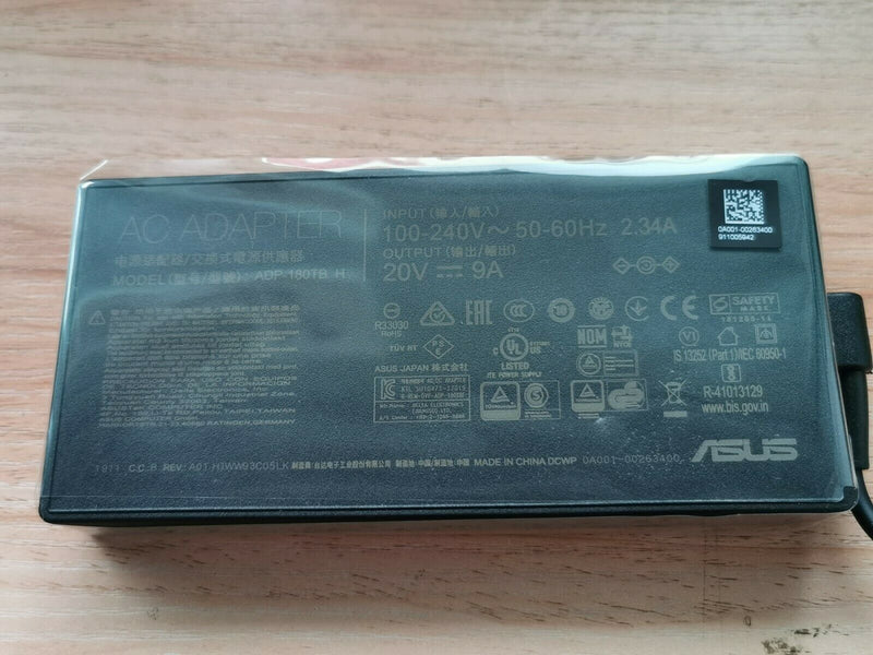 Original ASUS ROG Zephyrus G GA502DU-AL026T,ADP-180TB H 180W 20V AC Adapter&Cord