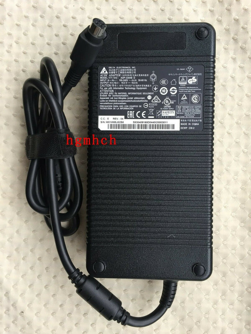 Original Delta 330W 19.5V 16.9A AC Adapter&Cord for Origin EON17-X Gaming Laptop