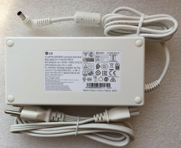 New Original LG 180W 19V AC Adapter for LG 32UD99-W,DA-180C19 Curved IPS Monitor