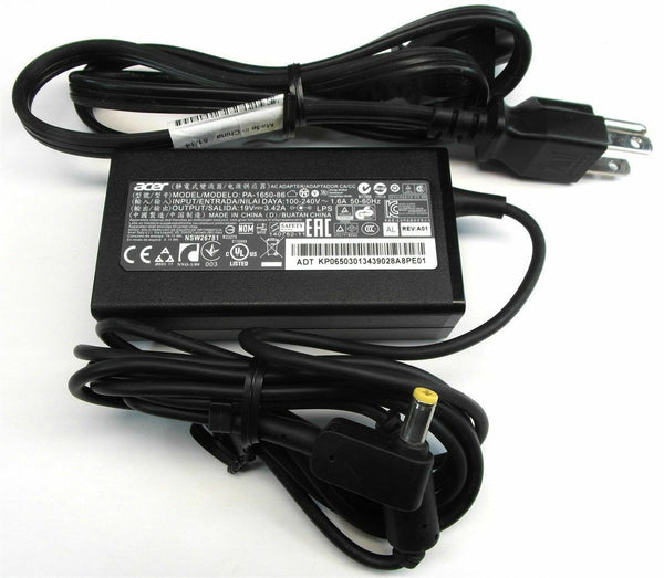 New Original OEM Acer 65W 19V AC Adapter for Acer Spin 5 SP515-51N-544J Notebook