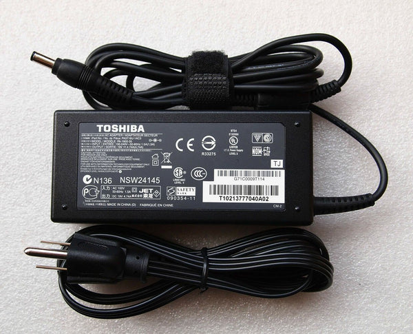 Original OEM Supply Charger Toshiba Satellite A505-S6980 L355D-S7901 L455D-S5976