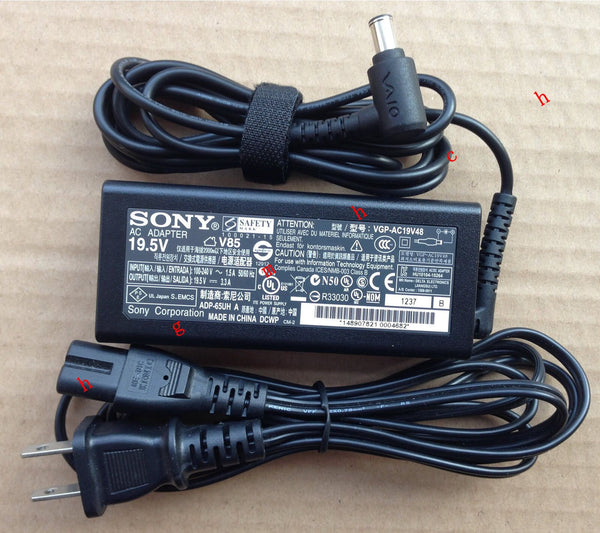 New Original Genuine OEM AC/DC Power Adapter for Sony VAIO SVT141A11L Ultrabook