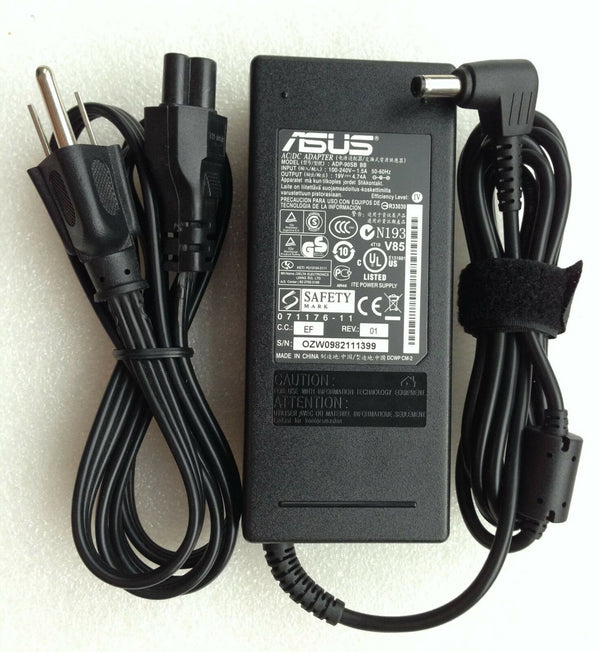 Original OEM ASUS 90W Cord/Charger A75VM-TY075V K75,K75A,K75D,K75V,K75VM-T2119V